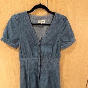 Madewell denim dress